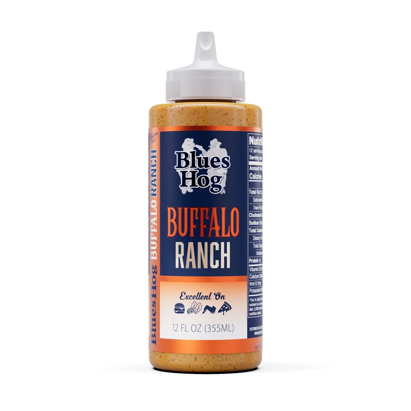 Blues Hog BBQ' Buffalo Ranch Sauce (Squeeze Bottle) - 12oz (355ml)