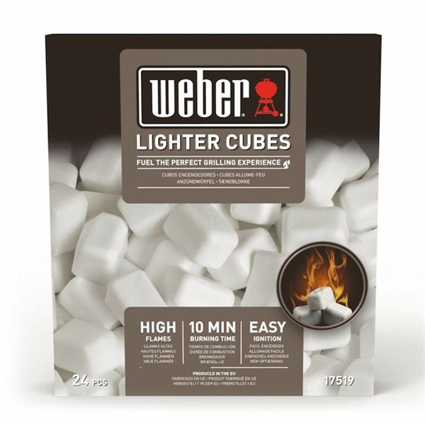 Weber Lighter Cubes - White Image 1