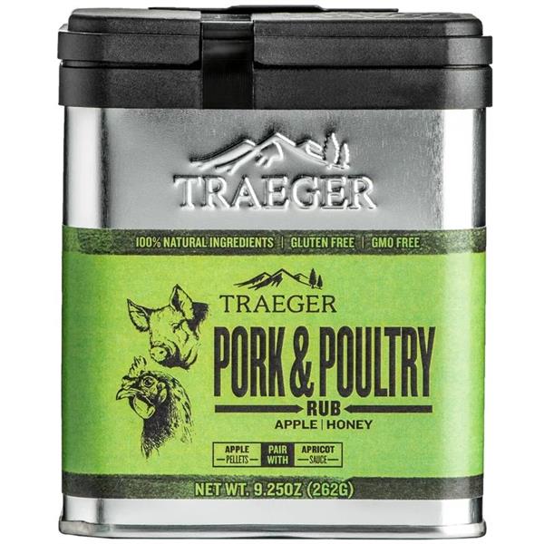 Traeger Pork & Poultry Rub - 262g Image 1