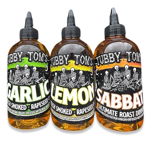 Lemon Infused Smoked Rapeseed Oil - 230ml Small Bottle Image 1