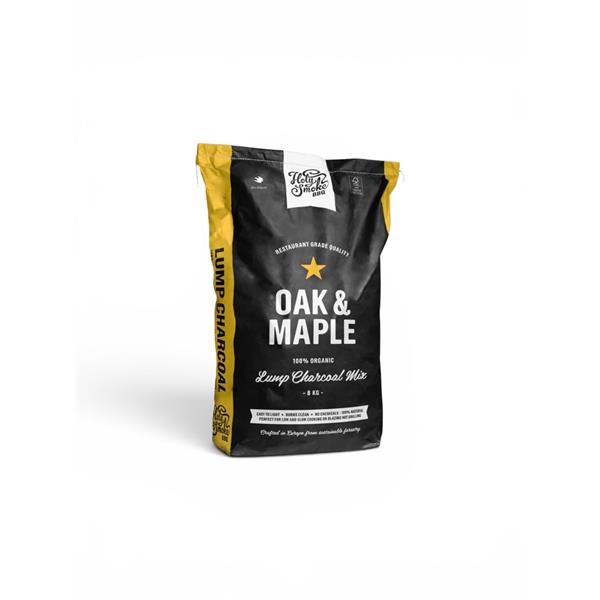 Holy Smoke Restaurant Grade Premium Charcoal - Oak & Maple - 8kg Image 1