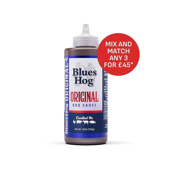 Blues Hog BBQ ' Original' BBQ Sauce (Squeeze Bottle) -709g Image 1