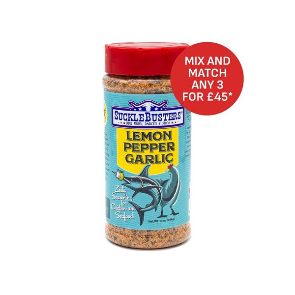 Sucklebusters 'LPG [Lemon Pepper Garlic]' Seasoning - 13oz (368g) Image 1