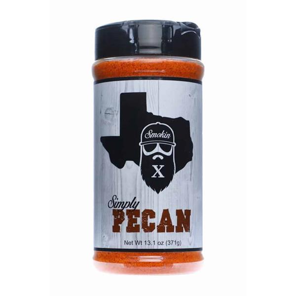 Smokin X Simply Pecan Rub - 371g (13.1oz) Image 1