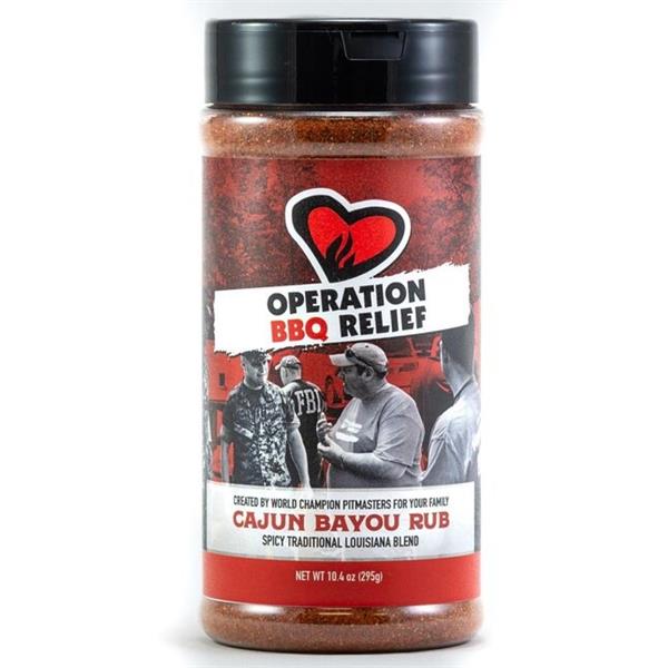 Operation BBQ Relief Cajun Bayou Rub - 295g (10.4oz) - CLEARANCE Image 1