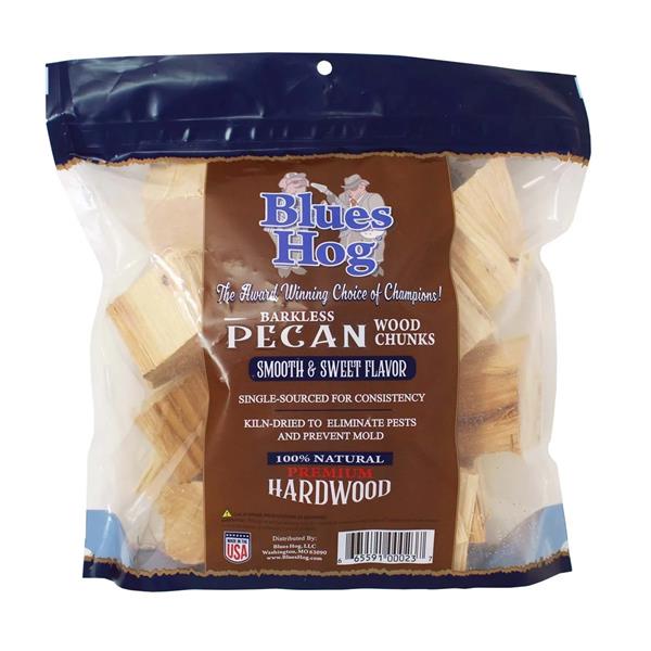 Blues Hog BBQ Wood Chunks - Barkless Pecan - 4.9l (300 cu in) Thumbnail Image 3