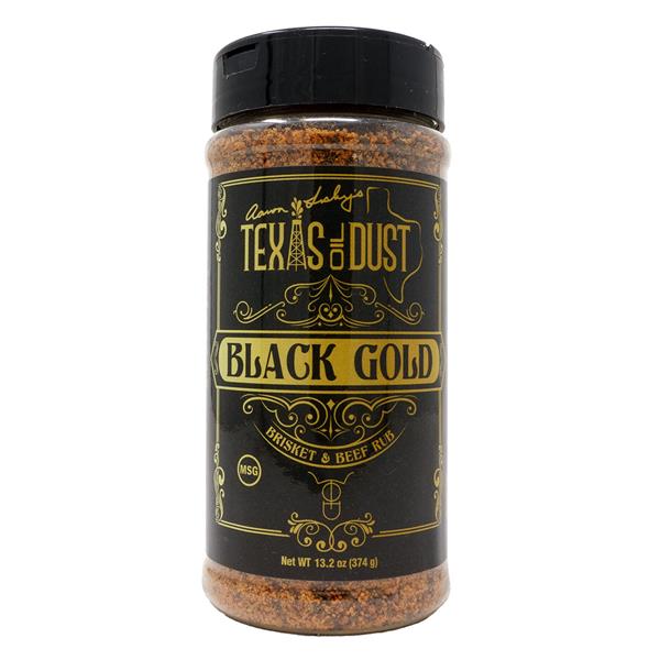 Texas Oil Dust 'Black Gold' BBQ Rub 374g 13.2oz Image 1
