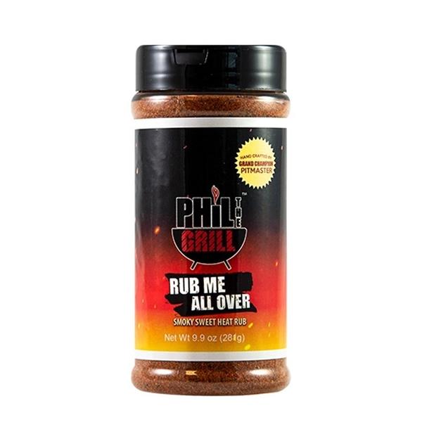 Phil The Grill 'Rub Me All Over' Rub - 281g (9.9oz) - CLEARANCE Image 1