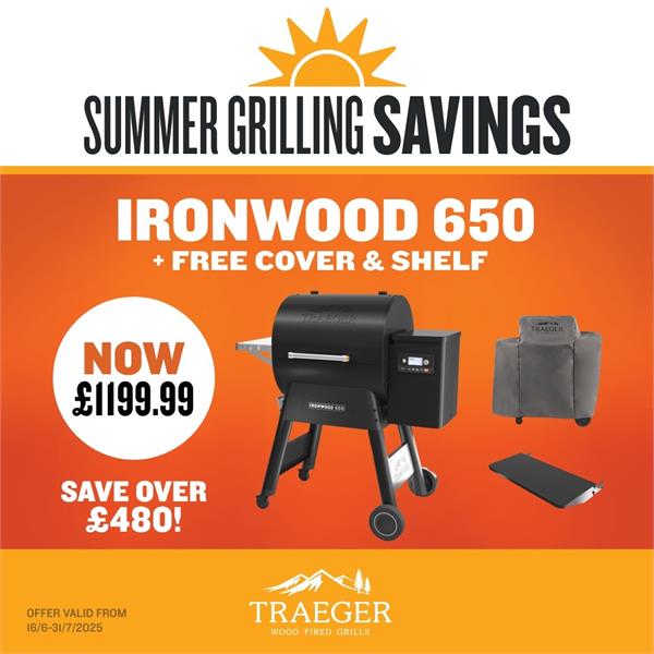 Traeger Ironwood 650 Pellet Grill  Image 1