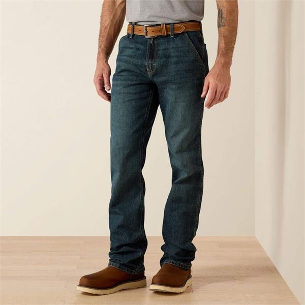 Ariat Mens Rebar M7 Slim DuraStretch Workhorse Straight Leg Jean - Mccoy  Image 1