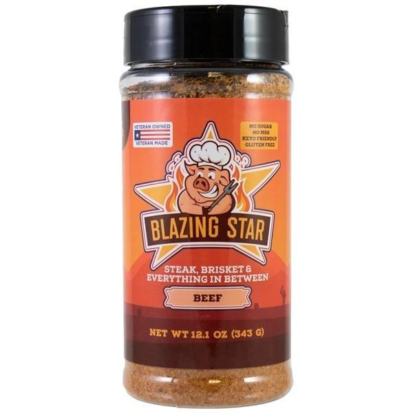 Blazing Star 'Beef' BBQ Rub  343g (12.1oz) - CLEARANCE Image 1