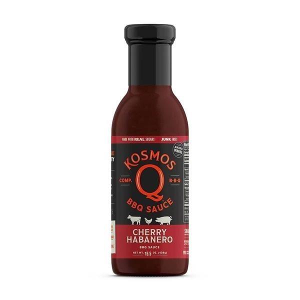 Kosmos Q Cherry Habanero BBQ Sauce - 467g (16.5oz) - CLEARANCE Image 1