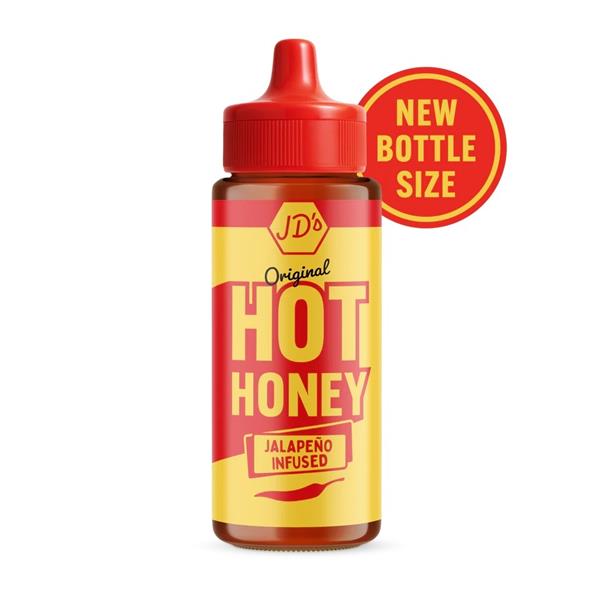 JD's Original Hot Honey 260g (New Style) Image 1