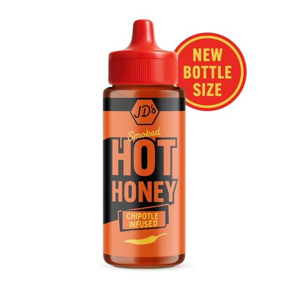 JD's Smoked Hot Honey 260g (New Style) Image 1