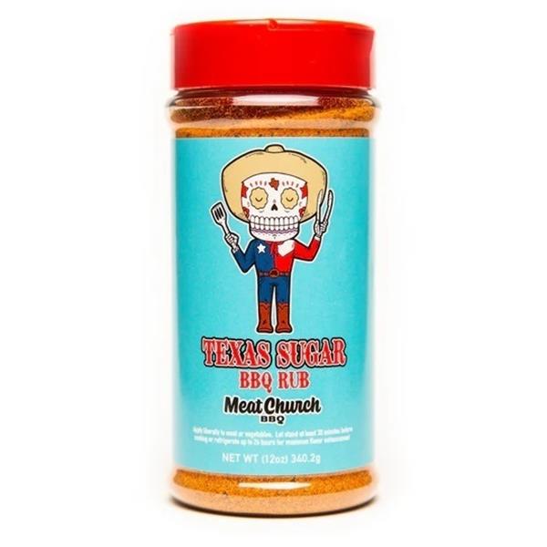 Meat Church Texas Sugar BBQ Rub 340g - CLEARANCE Image 1