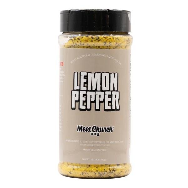 Meat Church Gourmet Lemon Pepper Seasoning - 12oz (340g) Image 1