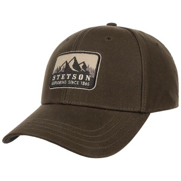 Stetson Exploring Since 1865 Cap - Dark Brown Image 1