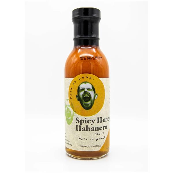 Pain Is Good Spicy Honey Habanero Sauce - 383g (13.5oz) Image 1