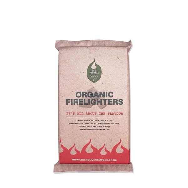 Green Olive Organic Firelighters Image 1