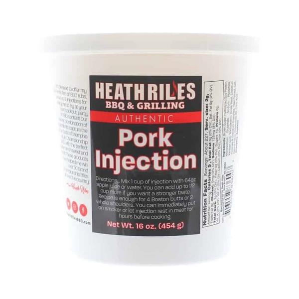 Heath Riles BBQ Pork Injection & Brine - 453g (16oz) - CLEARANCE Image 1