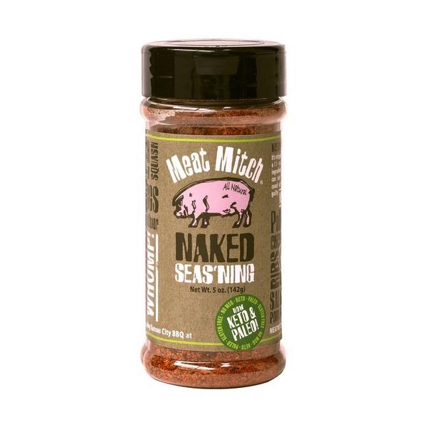 Meat Mitch 'Naked' All - Natural BBQ Seas'ning- 142g (5oz) - CLEARANCE Image 1