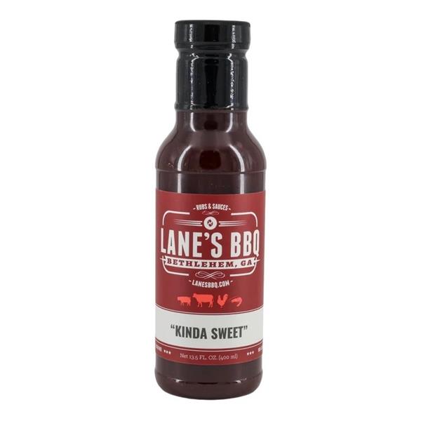 Lane's BBQ'' Kinda Sweet Sauce - 400ml (13.5oz) - CLEARANCE Image 1