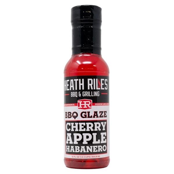 Heath Riles BBQ Cherry Apple Habanero BBQ Glaze - 354.8ml (12oz) - CLEARANCE Image 1