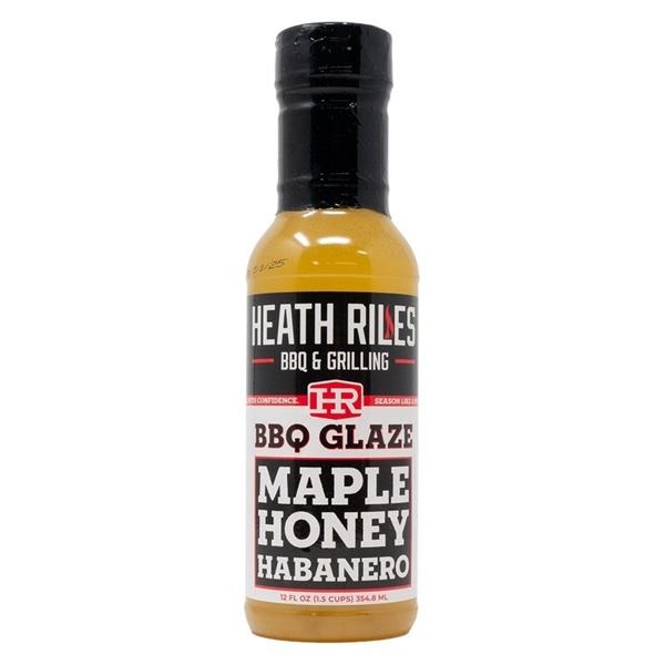 Heath Riles BBQ Maple Honey Habenero BBQ Glaze - 354.8ml (12oz) - CLEARANCE Image 1