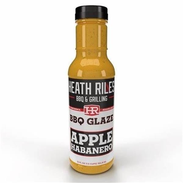 Heath Riles BBQ Apple Habenero BBQ Glaze - 354.8ml (12oz) - CLEARANCE Image 1