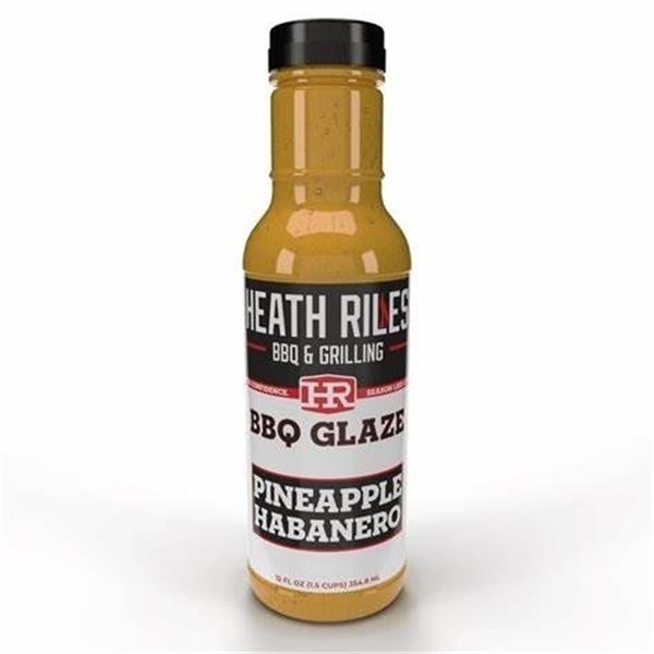 Heath Riles BBQ Pineapple Habenero BBQ Glaze - 354.8ml (12oz) - CLEARANCE Image 1