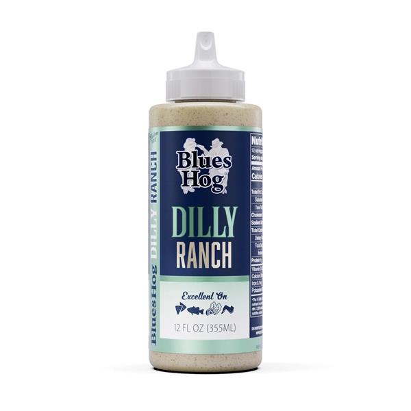 Blues Hog BBQ' Dilly Ranch Sauce (Squeeze Bottle) - 12oz (355ml) - CLEARANCE Image 1