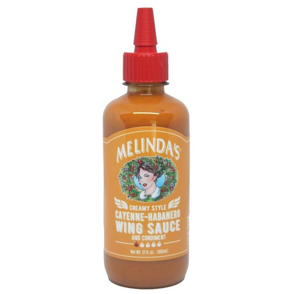 Melinda's Creamy Style Cayenne - Habanero Wing Sauce - 355ml (12oz) - CLEARANCE Image 1