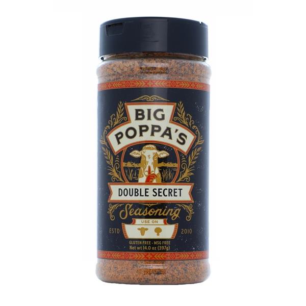 Big Poppas Smokers 'Double Secret' Steak  Rub - 396g (14oz) - CLEARANCE Image 1