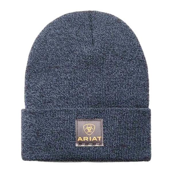 Ariat Rebar Watch Cap - Navy / Light Blue Image 1