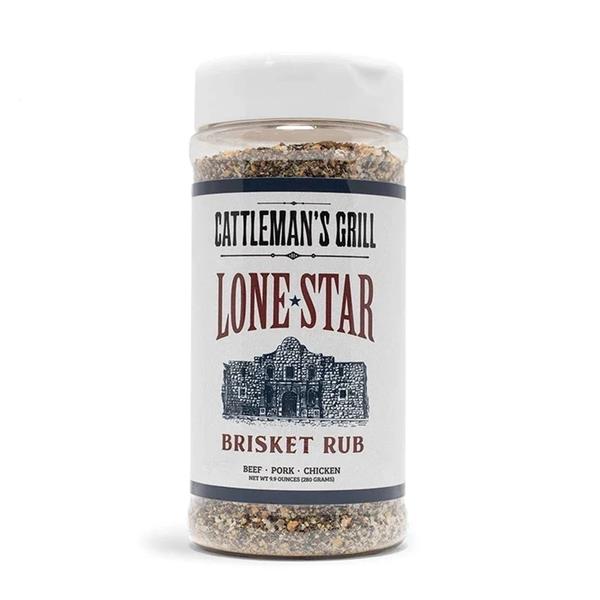 Cattleman's Grill 'Lone Star' Brisket Rub - 280g (9.9oz) - CLEARANCE Image 1