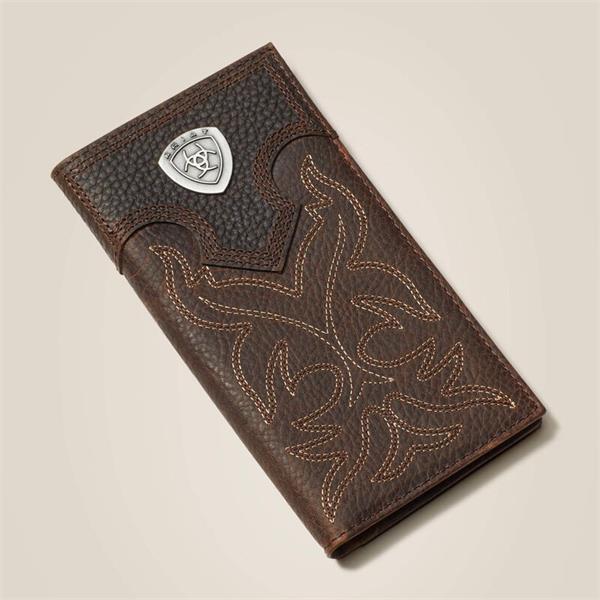 Ariat Logo Boot Stitch Rodeo Wallet Image 1
