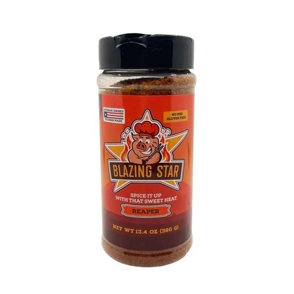 Blazing Star 'Reaper' BBQ Rub 380g (13.4oz) - CLEARANCE Image 1