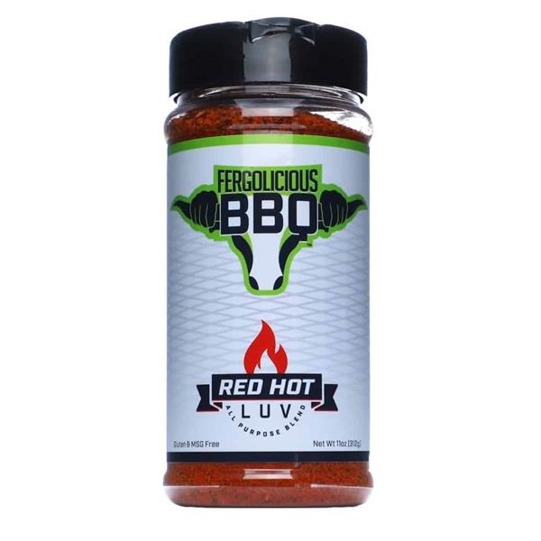 Fergolicious BBQ Red Hot Luv Rub - 312g (11oz) - CLEARANCE Image 1