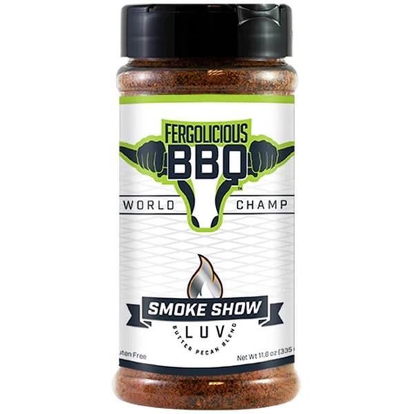 Fergolicious BBQ Smoke Show Butter Pecan Rub - 335g (11.8oz) - CLEARANCE Image 1