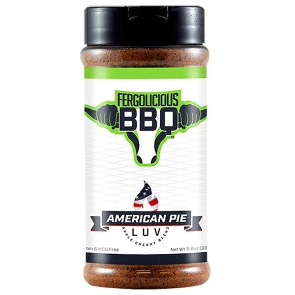 Fergolicious BBQ 'American Pie' Apple & Cherry Rub - 335g (11.8oz) - CLEARANCE Image 1