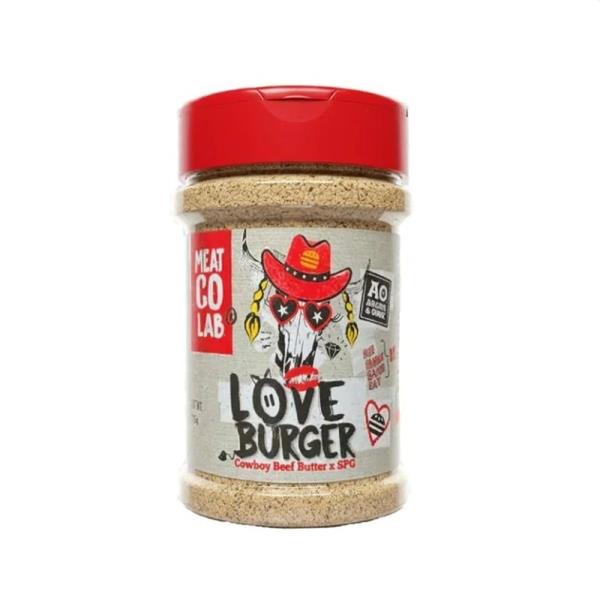 Angus & Oink Love Burger - Cowboy Butter & SPG Seasoning - 175g Image 1