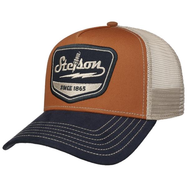 Stetson Spark Plug Trucker Cap - Navy Image 1