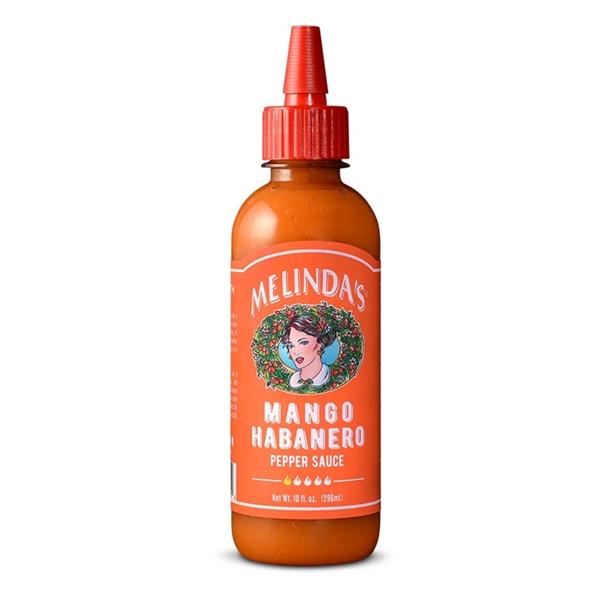 Melinda's Mango Habanero Pepper Sauce - 355ml (12oz) - CLEARANCE Image 1