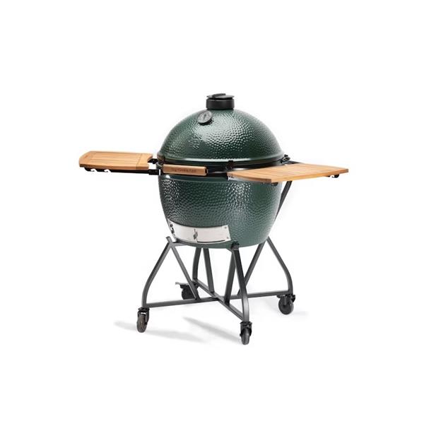 Big Green Egg XL Integgrated Nest & Acacia Shelves  Image 1