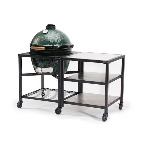 Big Green Egg XL Modular Nest, Expansion Cabinet & Stainless Steel Shelves Image 1