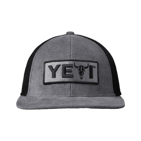 YETI Steer Flat Brim Hat - Grey Image 1