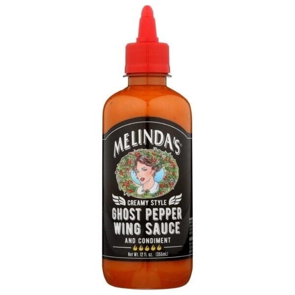 Melinda's Creamy Style Ghost Pepper Wing Sauce - 355ml (12oz) - CLEARANCE Image 1