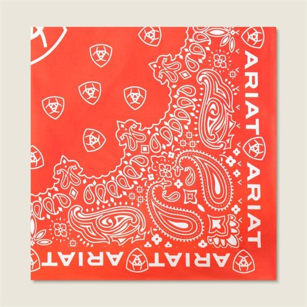 Ariat Bandana - 22 Inch - Red Image 1