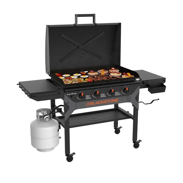 Blackstone 36'' Iron Forged Griddle with Hood Image 1