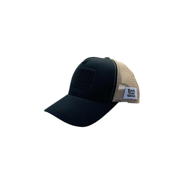Buck Your Ideas Black / Khaki Patch Cap Image 1